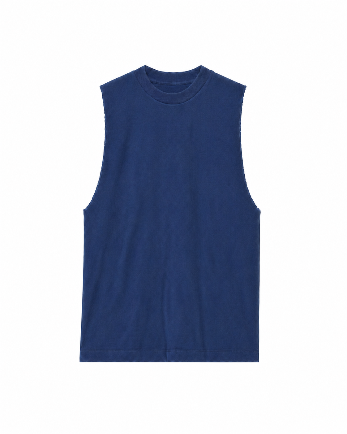 Oversized Drop-Armhole Tank - Navy