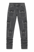 ASJ102-1 WASHED BLACK